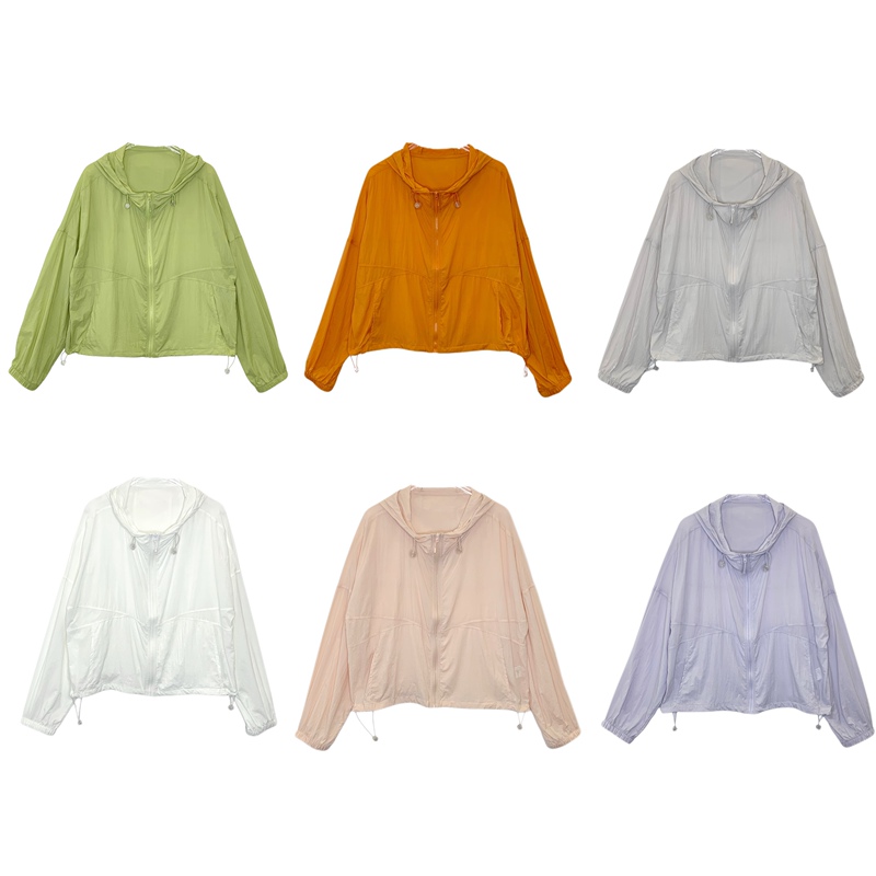 Niangao【Xiaobingpi Sun Protection Clothing】Brand Loose-Fitting Short Hooded Sun Protection Jacket (Ngf9027) Niangao【Xiaobingpi Sun Protection Clothing】Brand Loose-Fitting Short Hooded Sun Protection Jacket (Ngf9027)