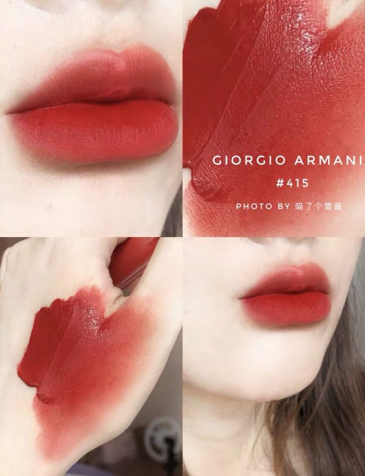 ARMANI Armani British Amoy 405 415 206 Red Tube Lip Glaze