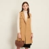 Áo gió nữ đi biển mùa thu và mùa đông Áo khoác mới dài tay PRJT84953M - Trench Coat áo ấm trung niên Trench Coat
