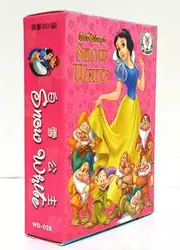 Collection of playing cards collection) Snow White and the Seven Dwarfs) Gifts for children) Cartoon