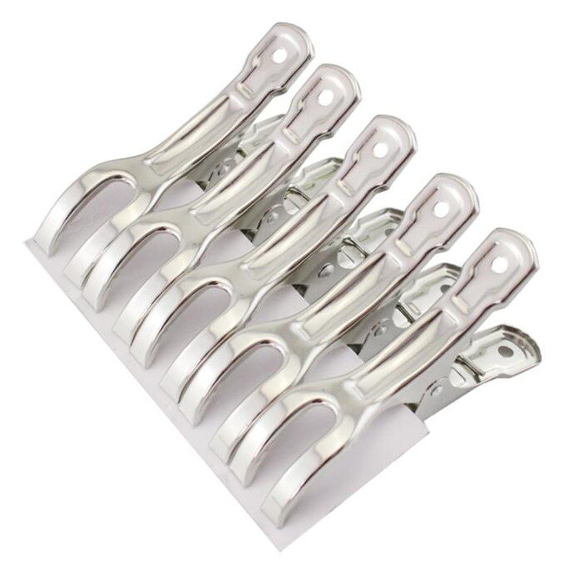 Strong stainless steel windproof clothes clip multi-functional drying quilt large clip socks clip non-slip clothes clip