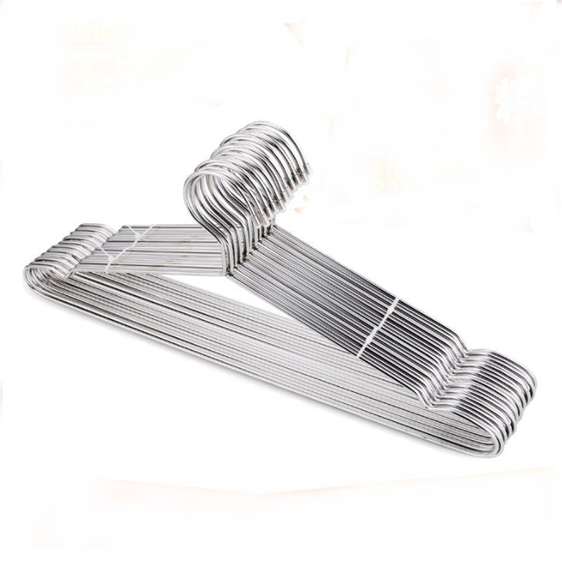Solid stainless steel non-slip clothes hanger clothes hanger pants rack clothes rack adult clothes hanger sunstand clothes