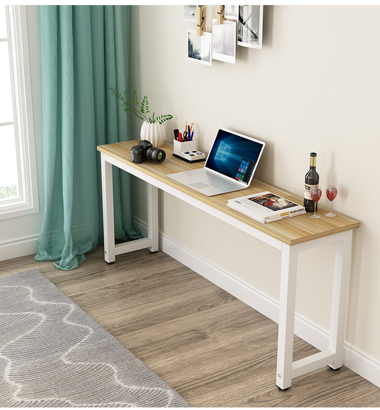 Changsha Jian's rectangular set as computer desk office strip desk home narrow table student desk desk