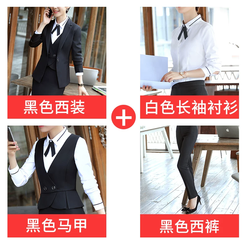 Осенний набор, классический костюм, комбинезон, 2019, slim-fit