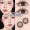 Clear Brown 14.2mm (10 pieces/box, buy 2 boxes and get free eye drops)