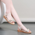 Giày sandal đế bệt đế mềm đế mềm mùa hè mới dành cho bà bầu bình thường sandal nữ Sandal
