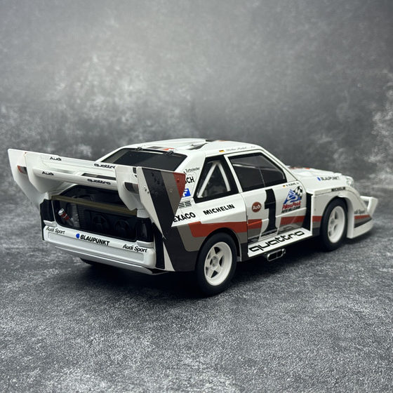 Autoart 1:18 Audi Quattro S1 Pikes Peak 1987 # 1 Car Model