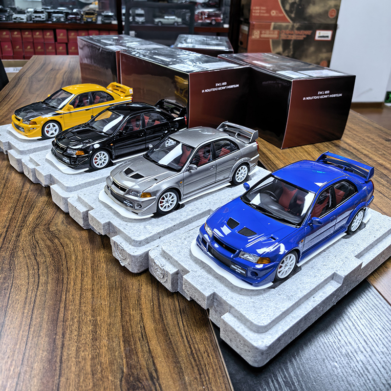 Mh Motorhelix 1:18 Mitsubishi Evo 6.5 Generation Lancer Evo Vi Alloy Car Model