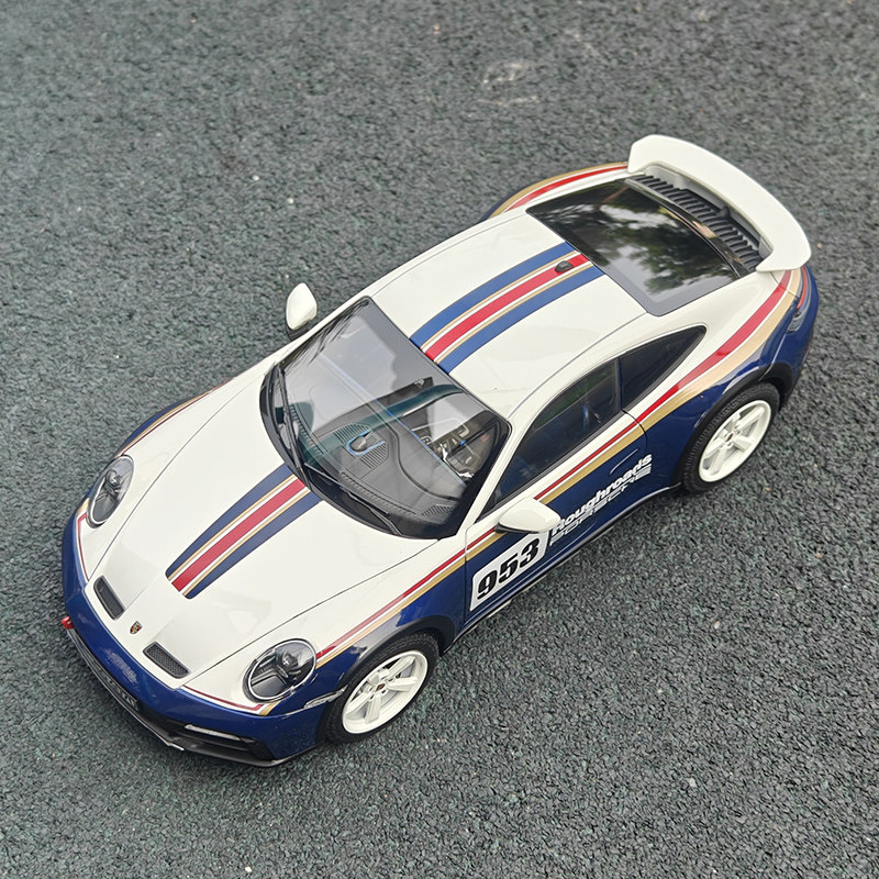 NOREV 1:18 Porsche 911 Dakar Edition 992 Dakar 2023 Alloy Car