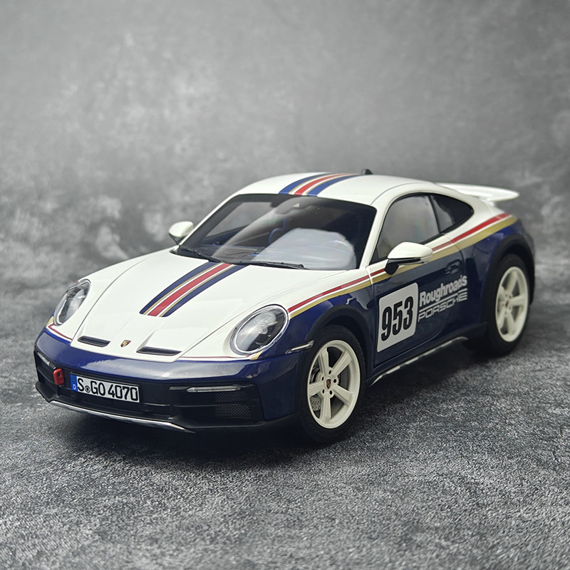 NOREV 1:18 Porsche 911 Dakar Edition 992 Dakar 2023 Alloy Car
