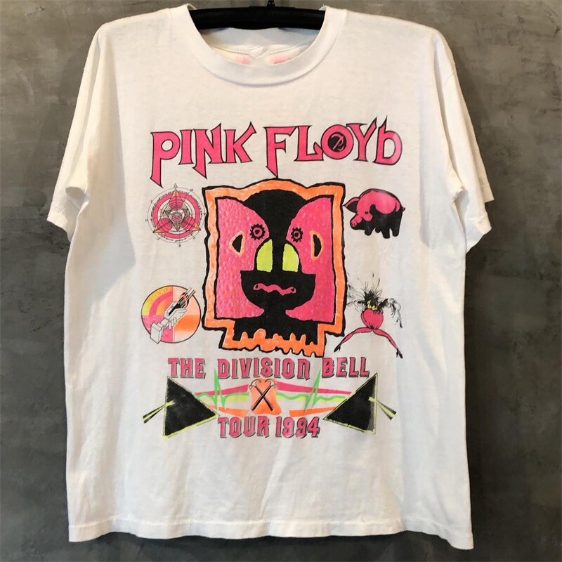 Pink Floyd Vintage Rock Short-Sleeve T-Shirt for Men and Women
