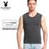 Playboy mens ấm vest mens đồ lót cộng với nhung cộng dày áo khoác mùa đông bông mùa thu / mùa đông mặc kín đáy. 