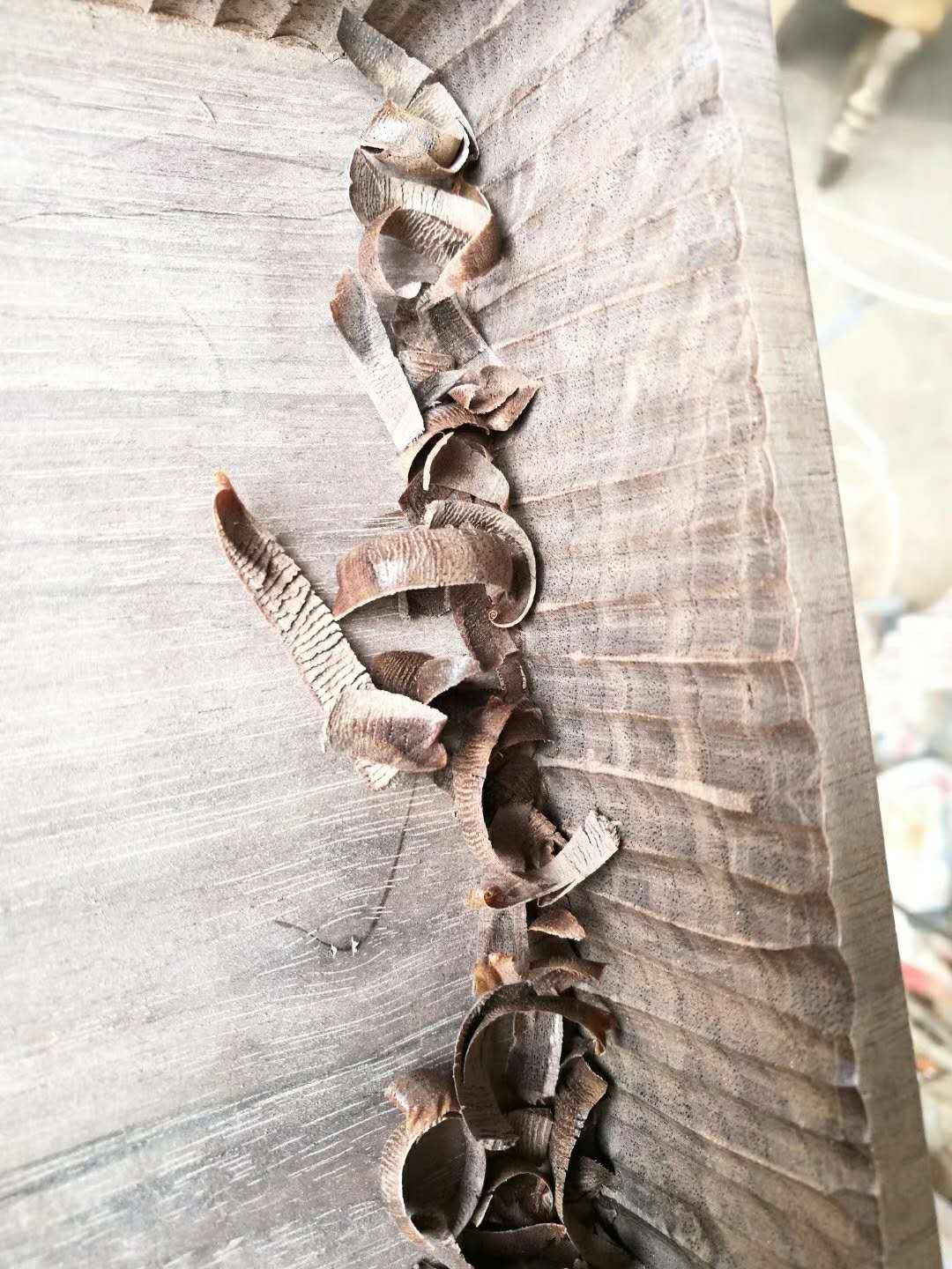 New gốc hand made gỗ óc chó màu đen toàn bộ khắc gỗ khai quật sâu sắc tấm gỗ khay trà lưu trữ để bàn khay khay trà gỗ đẹp