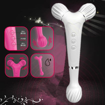 2021 Japanese vibrating double - head massage machine rod massage machine electric handheld back stimulates female vibrator