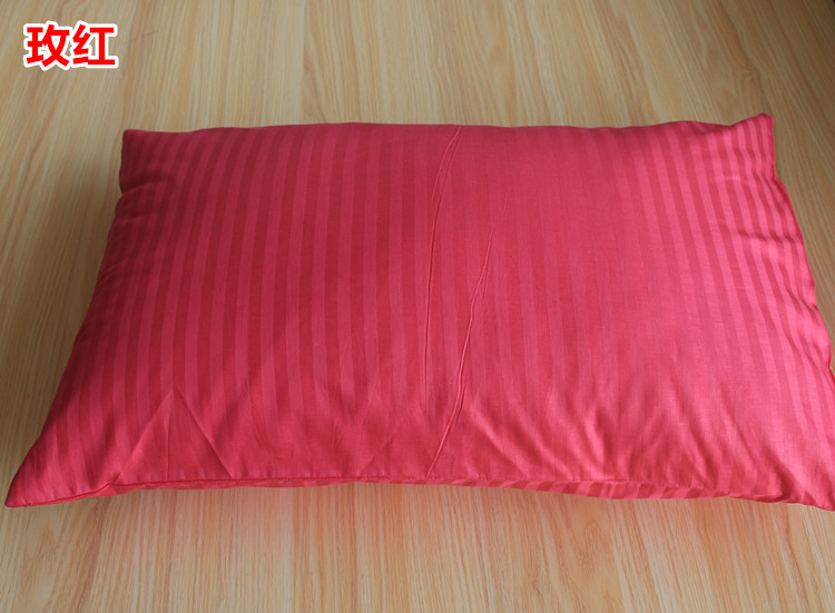 Vỏ gối bằng vải cotton nguyên chất màu vỏ gối đầy đủ cotton satin đơn vỏ gối 48x74 loại phong bì - Gối trường hợp gối chống trào ngược cho bé