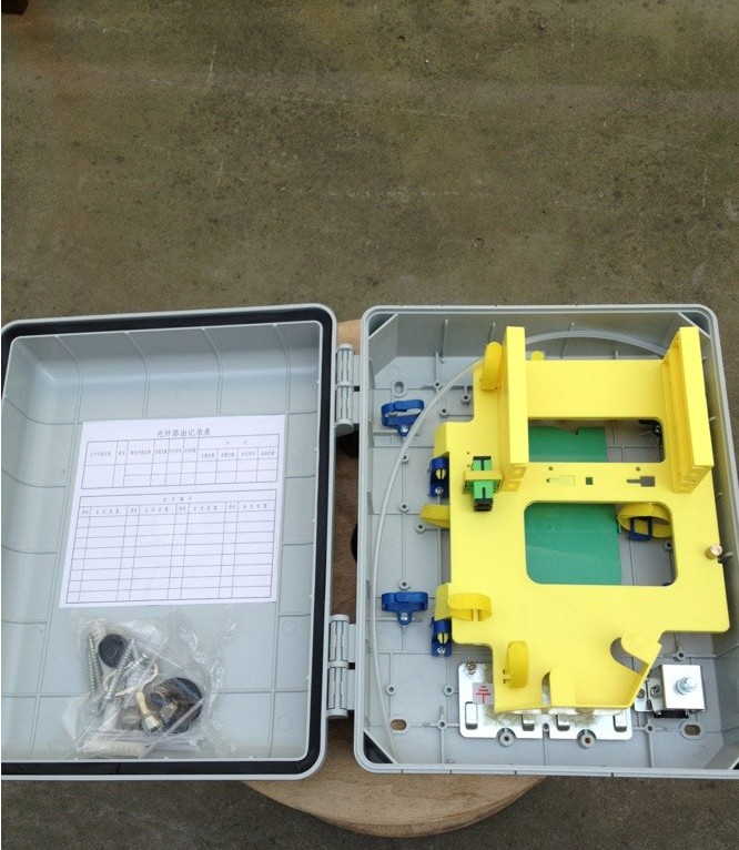 FTTH fiber split box 16 channels plastic split box optical cable split box optical cable split box