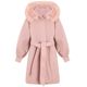 2022 autumn and winter Korean version of the new woolen coat women's mid-length hooded woolen coat single-breasted small fresh windbreaker