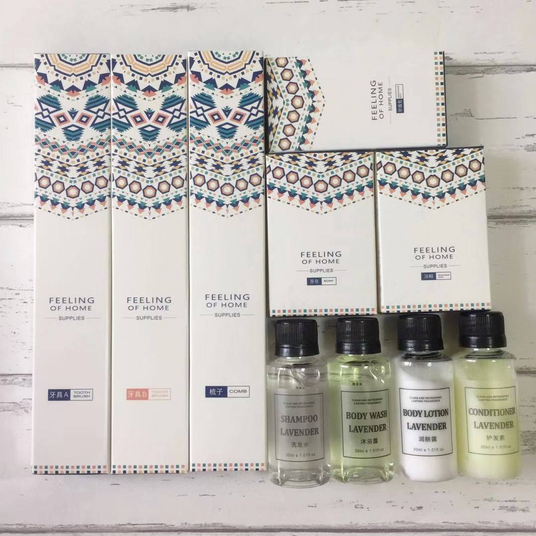 Disposable toothbrush toothpaste set Hotel hotel teeth two-in-one bed and breakfast toiletries high-grade six-in-one