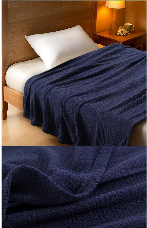 Xuất khẩu Châu Âu và Mỹ màu be sofa khăn chăn giải trí IKEA chăn văn phòng chăn mùa hè mát chăn điều hòa chăn - Ném / Chăn chăn đại hàn