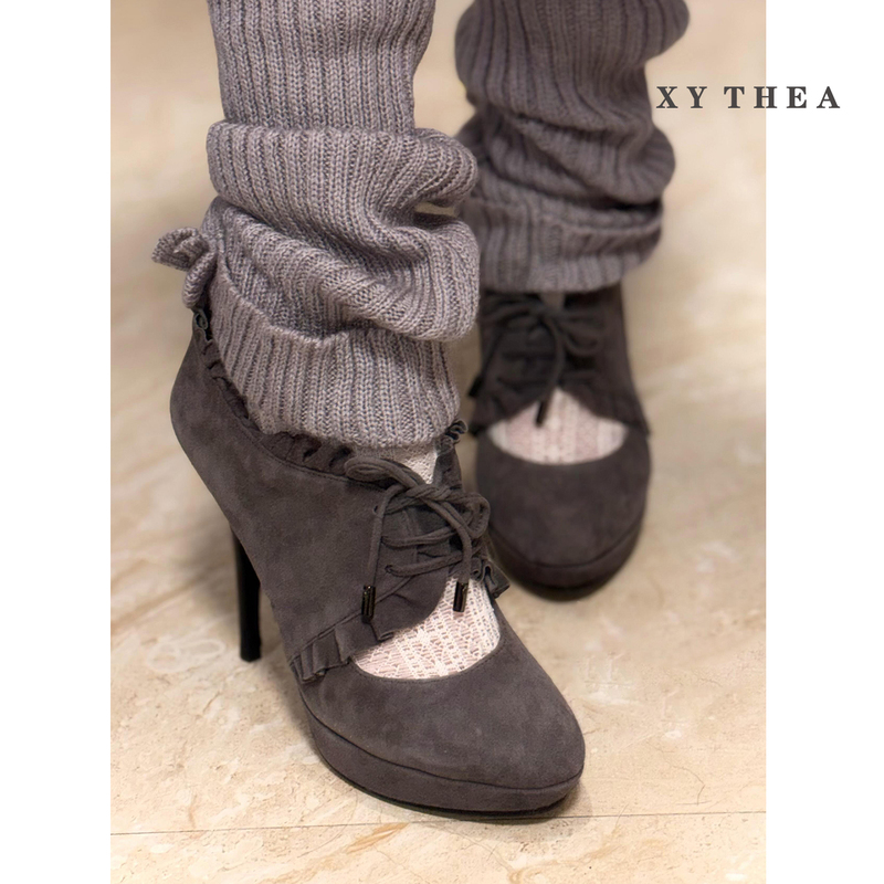 Medieval Style Lace-Up Round-Toe Stiletto High-Heeled Shoes for Women 2026 New Autumn Style Shoes to Match Skirts French Mary Jane Shoes Medieval Style Lace-Up Round-Toe Stiletto High-Heeled Shoes for Women 2026 New Autumn Style Shoes to Match Skirts French Mary Jane Shoes