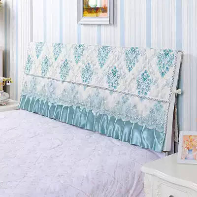 chuang tou zhao fabric ruan bao chuang headgear 1 5 meters bed 1 8 meters minimalist modern bedroom bed headgear dust cover removable and washable
