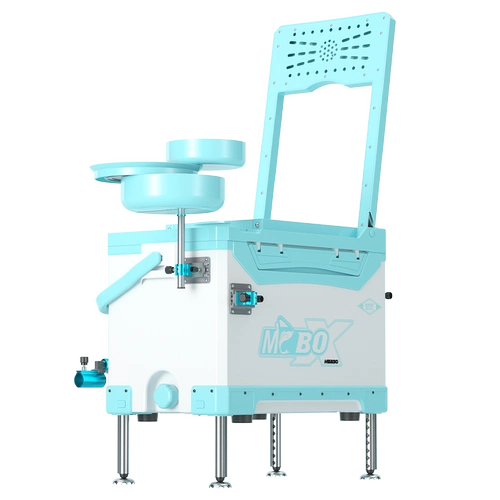 佳钓尼 Blue Little White Fishing Box 2025 Новый полный комплект ультра-освещенной коробки для рыбалки 28 литр многофункциональной рыболовной коробки