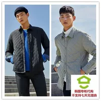 KOLON SPORT 18 Winter Korea Counter Áo choàng cotton mỏng cotton VHJJW18014 - Quần áo độn bông thể thao mẫu áo phao nam đẹp 2020