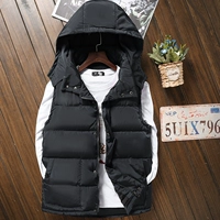 Mùa thu đông nam mới xuống áo vest cotton Phiên bản Hàn Quốc của đôi uyên ương tự trồng vest không tay dày vest vest áo ba lỗ tập gym nam