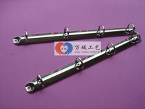 A4 binder metal binding clip hardware D-shaped clip four-hole clip D-type 4-hole clip four-hole Binder