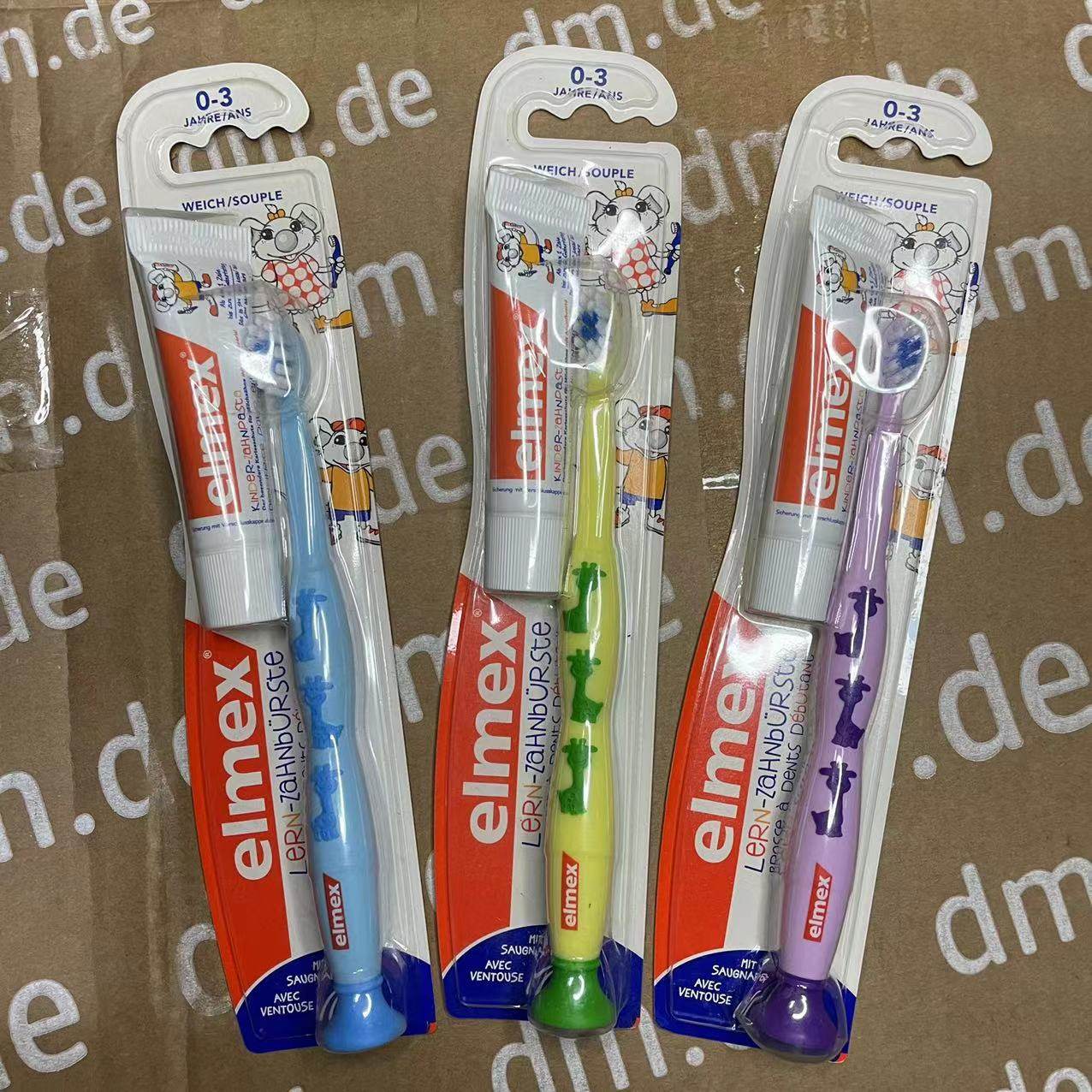 Report damage German elmex infant children's toothbrush baby toothbrush 0-3 years old suitable for protecting children's teeth