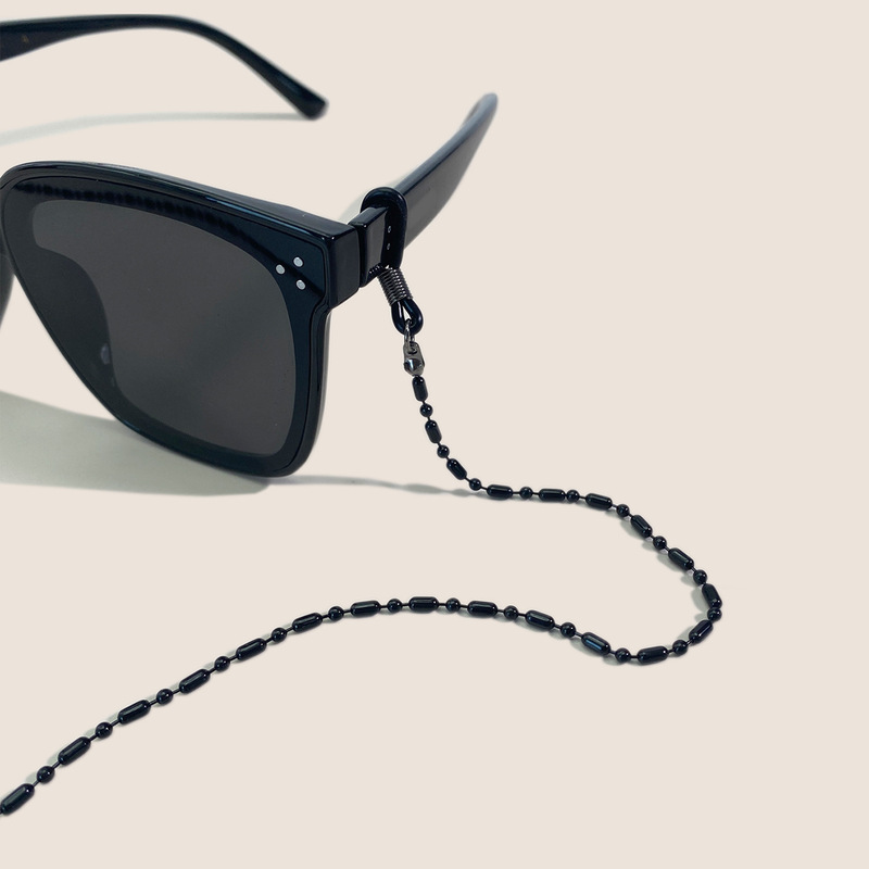 Fashionable Eyeglass Chain, Solid Color, Simple Reading Glasses Neck Chain, Metal Sunglasses Neck Chain, Earphone Anti-Loss Chain, Decorative