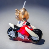 Новинка мотоцикл Зодиаки Животные творческие мультипликационные свечи Детской вечеринка по случаю дня рождения