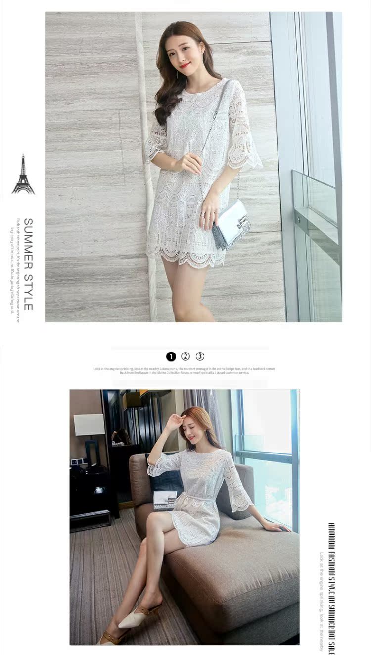 Đầm dự tiệc rất cổ tích Pháp 2019 hè thời trang nữ tính khí mới - Váy eo cao 	mẫu váy eo đẹp	