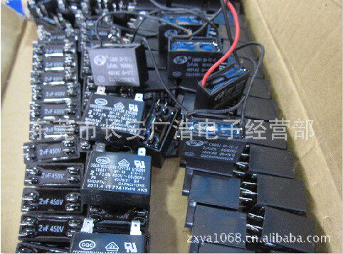 Hot selling fan start capacitor CBB61 450V6 0UF 450V6UF online store physical store for sale