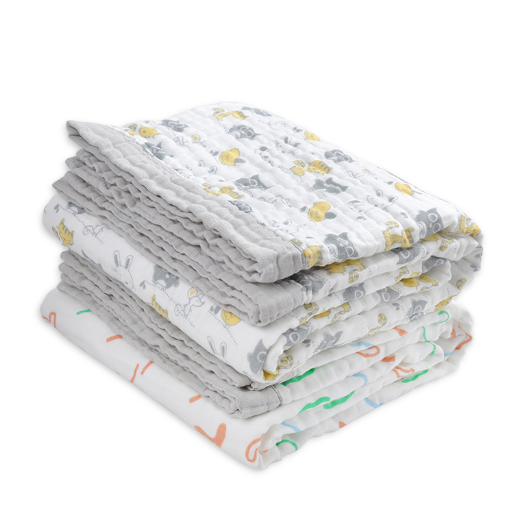 Children's carpet pure cotton six layers gauze baby cover soft air-conditioned carpet kindergarten blanket four seasons