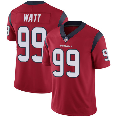 NFL bóng đá jersey Houston Texans Texans 99 WATT thế hệ thứ hai huyền thoại thêu jersey găng tay chơi bóng bầu dục
