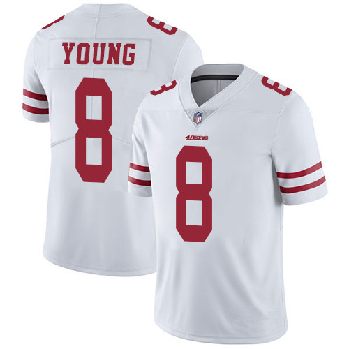 NFL đồng phục bóng đá 49ers San Francisco 49ers 8th YOUNG thế hệ thứ hai huyền thoại thêu jersey Mua bóng bầu dục