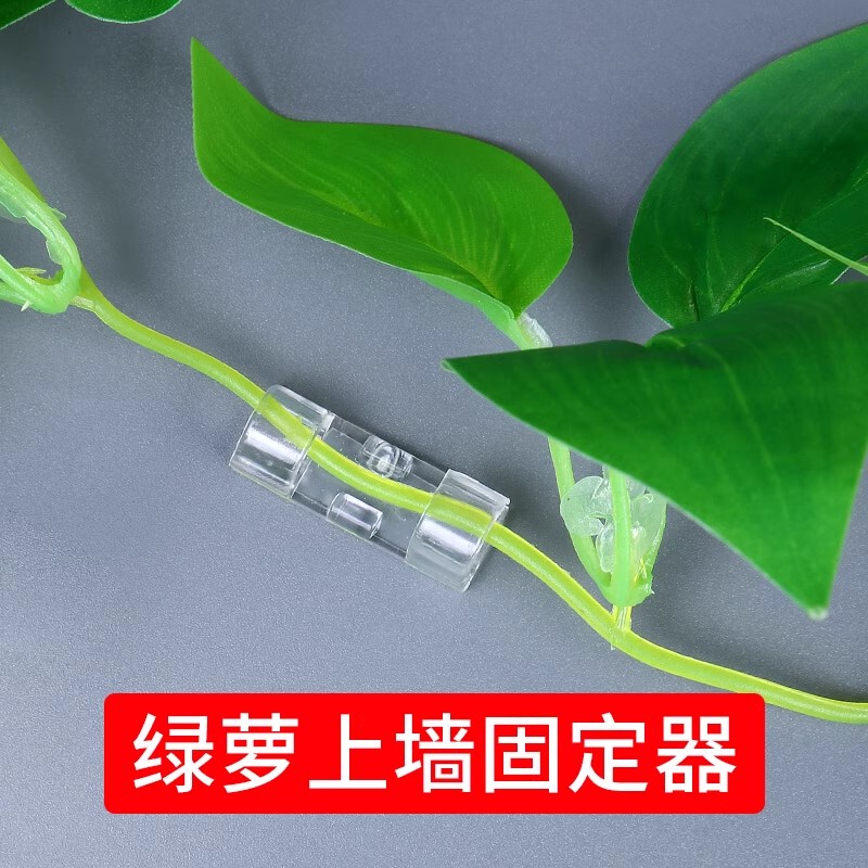 Plant Climbing Fixer, Green Plant Climbing Clip, Traceless Hook, Strong Adhesive Climbing Pole Holder