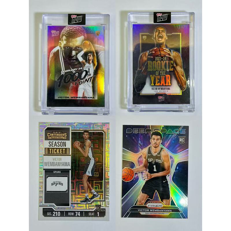 Panini Nba Star Cards Spurs Rookie Kobe Curry James