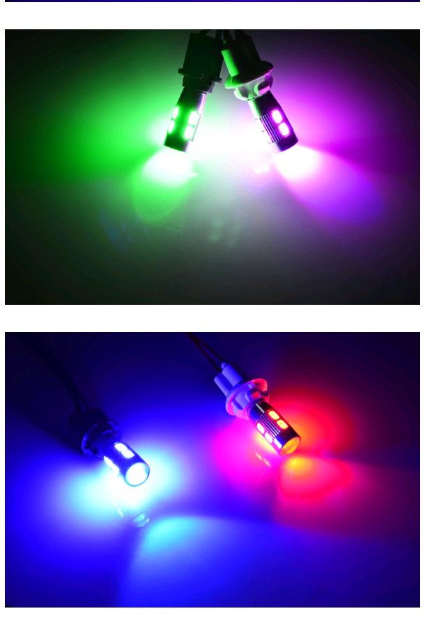 Xe tay ga trang trí lại phụ kiện WISP Dụng cụ Ánh sáng Sương mù Ánh sáng Biến bóng đèn Quay ánh sáng LED Chèn bong bóng khóa đĩa xe máy