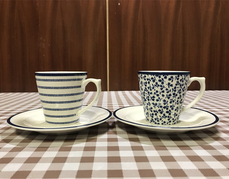 Foreign Trade Original Single Exit Europe Roland Love Pocket Coffee Cup Disc Suit