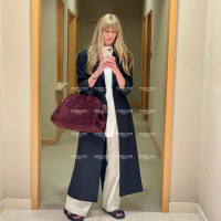 Domestic spot The ROW new suede Margaux 15 TOTE TOTE Tot bag handbag bag