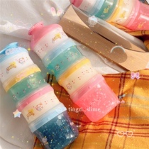Fairy slime suit non-stick fake water cheese ramen mud Crystal mud foaming glue set series