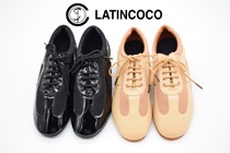 Coco era dance shoes Latincoco professional Latin teacher shoes for men and women with the same high heel dance shoes for adults