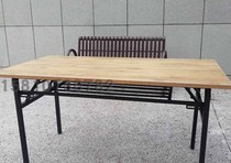 Widened and thickened 1 3*0 7 meters training table folding table negotiation table conference table flip table long table