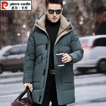 Pierre cardin men's mid-length thickened down jacket