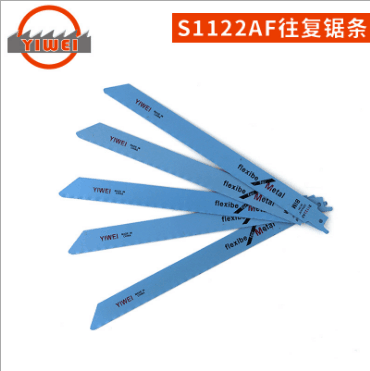 Yiwei S1122AF saber saw blade 225mm pitch 1 4 saber reciprocating saw blade metal cutting aggressive type
