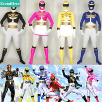 New Super Warrior Sky Team Star Guardian Hero Tights Power Rangers Megaforce