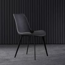 Designer not with armrests new dining chair minimalist modern small family style table and chairs Leisure Café Nordic light lavish chair
