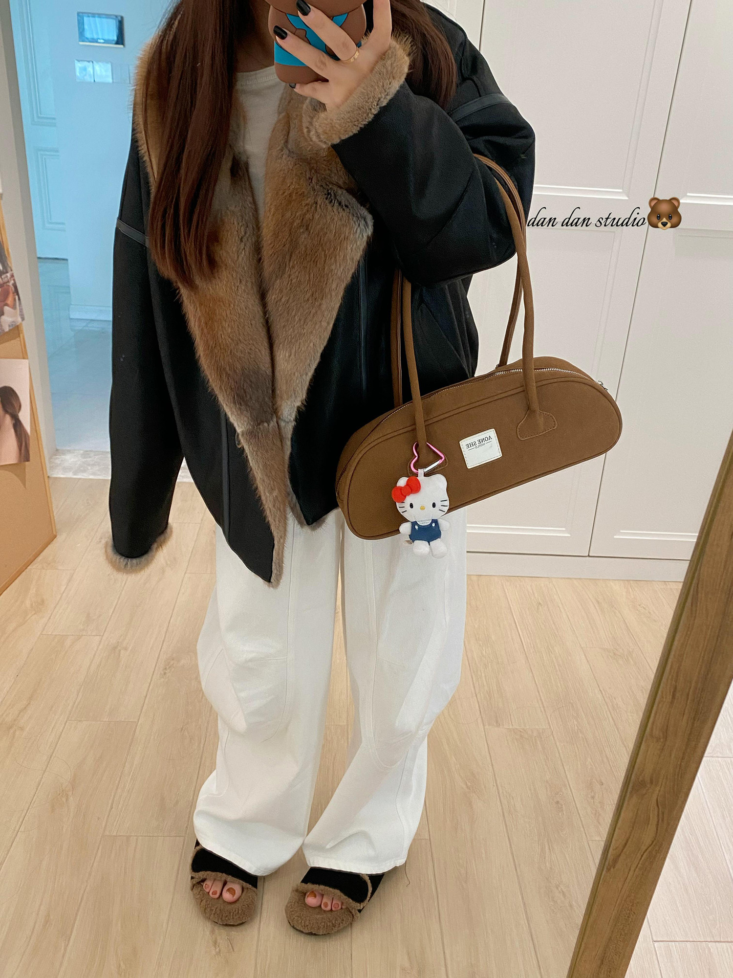  丹丹毛竹圆皮草 